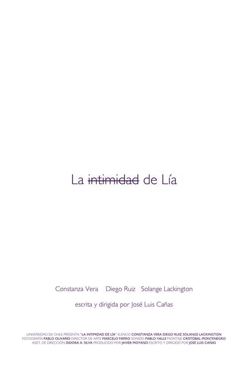 La intimidad de Lía