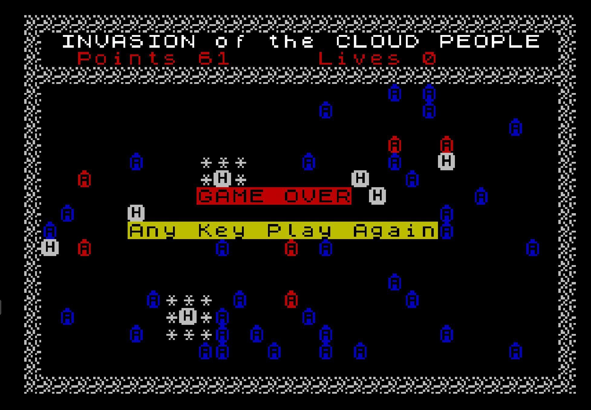Invasion Of The Cloud People