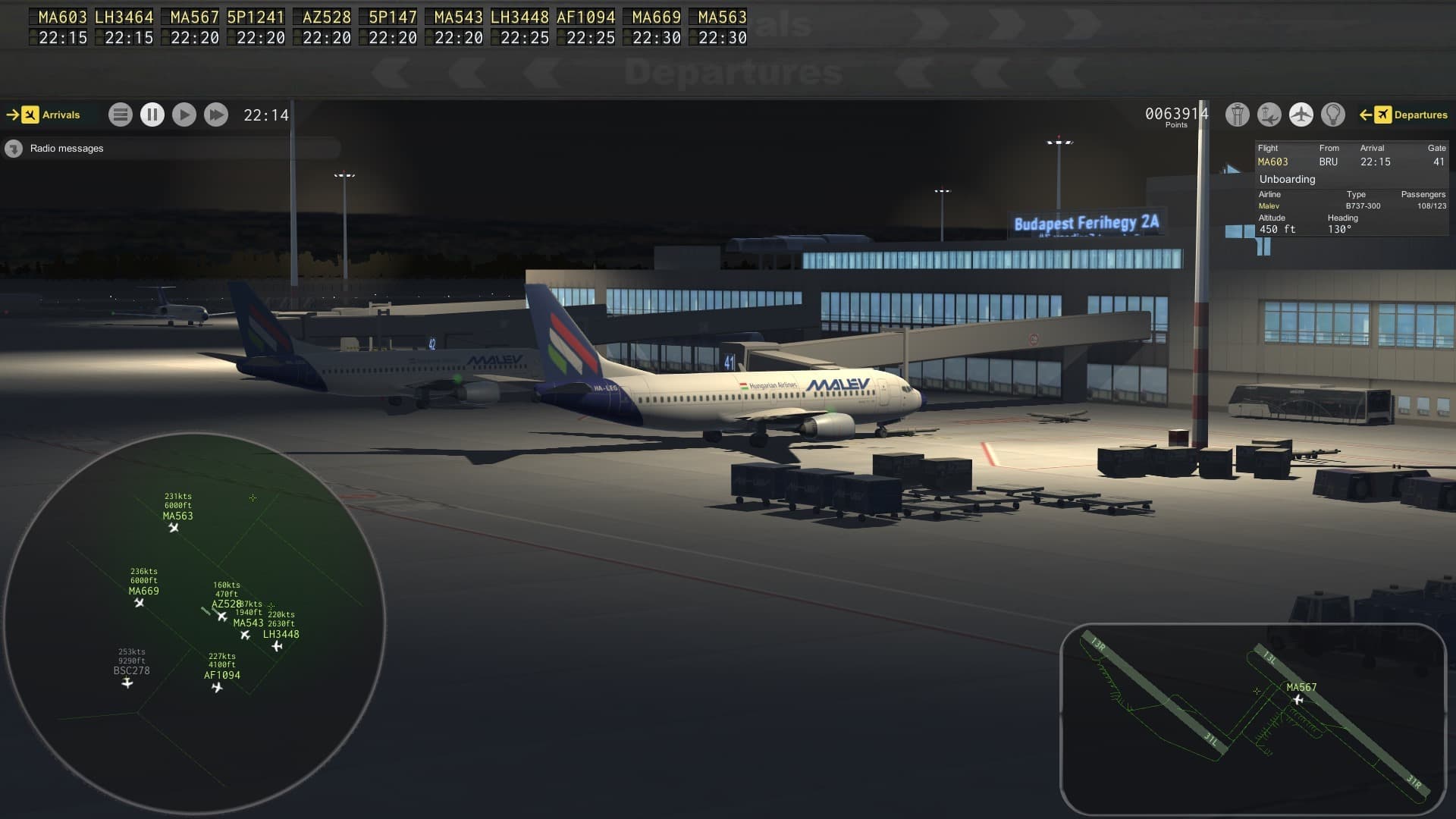 ATC:Cleared for Takeoff - Budapest Airport '06