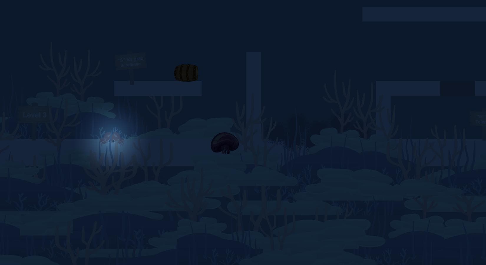 Mr Crab's adventure -In the giant whale