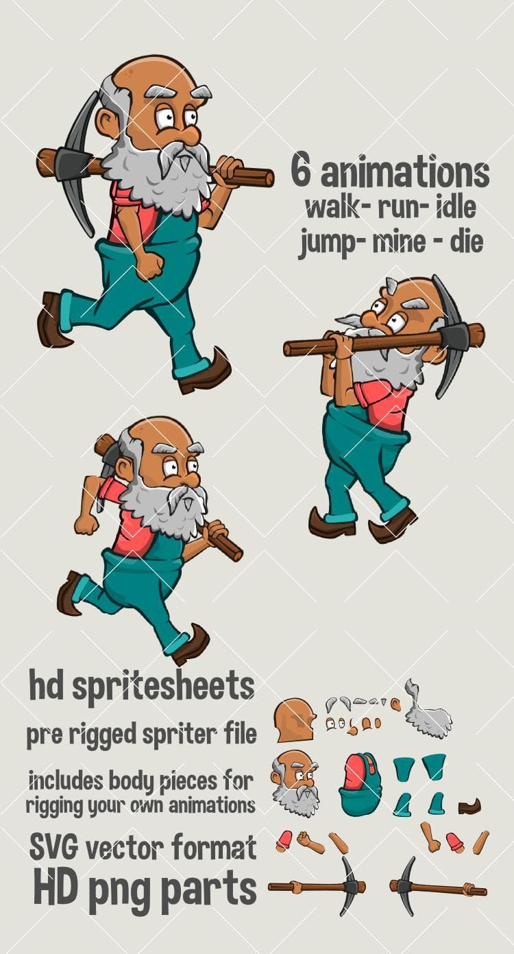 Miner character