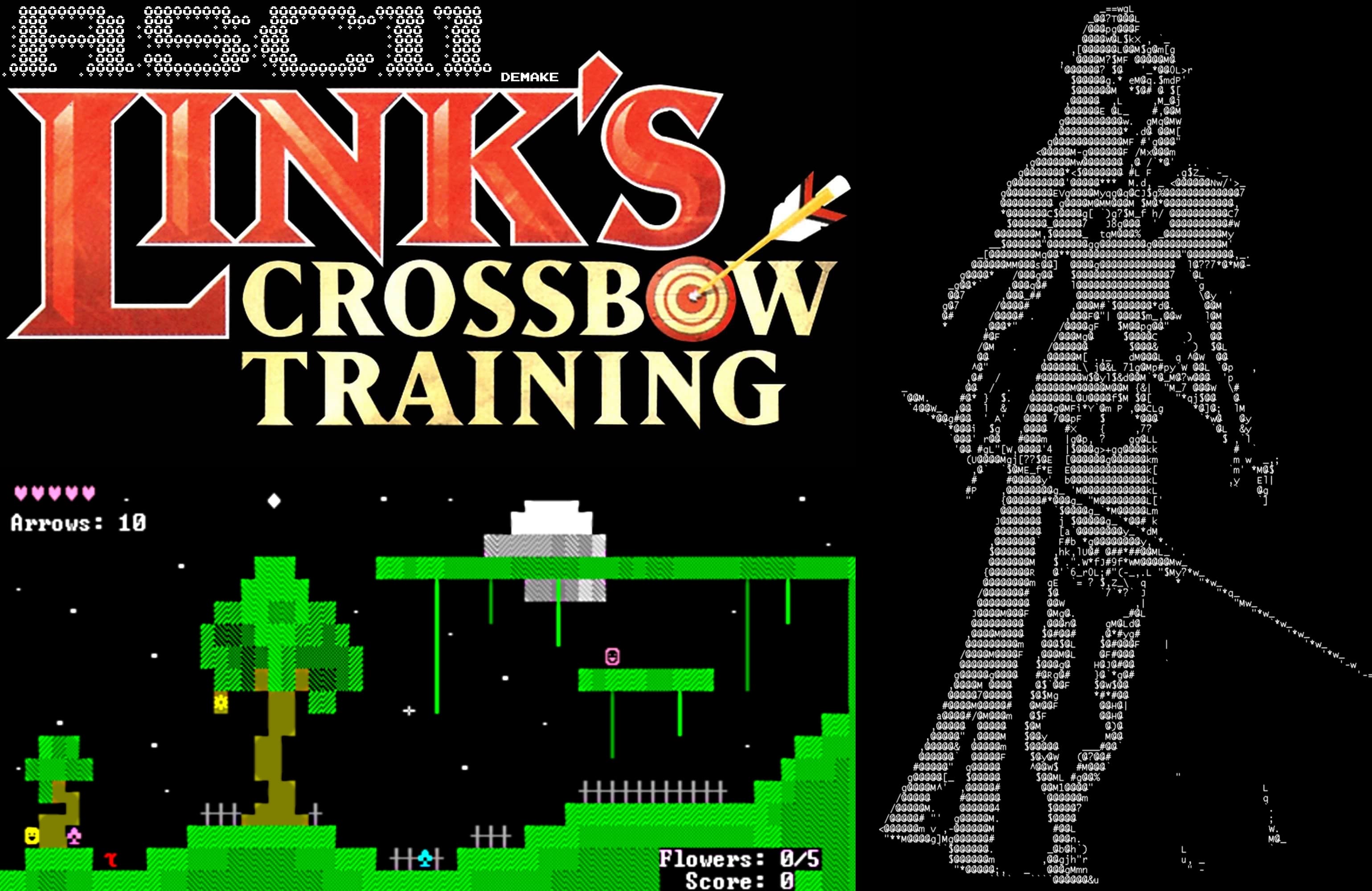 Link Crossbow training demake - Love Stung