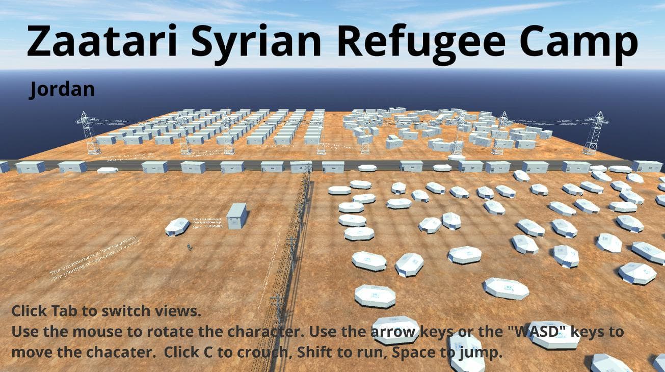 Zaatari Syrian Refugee Camp