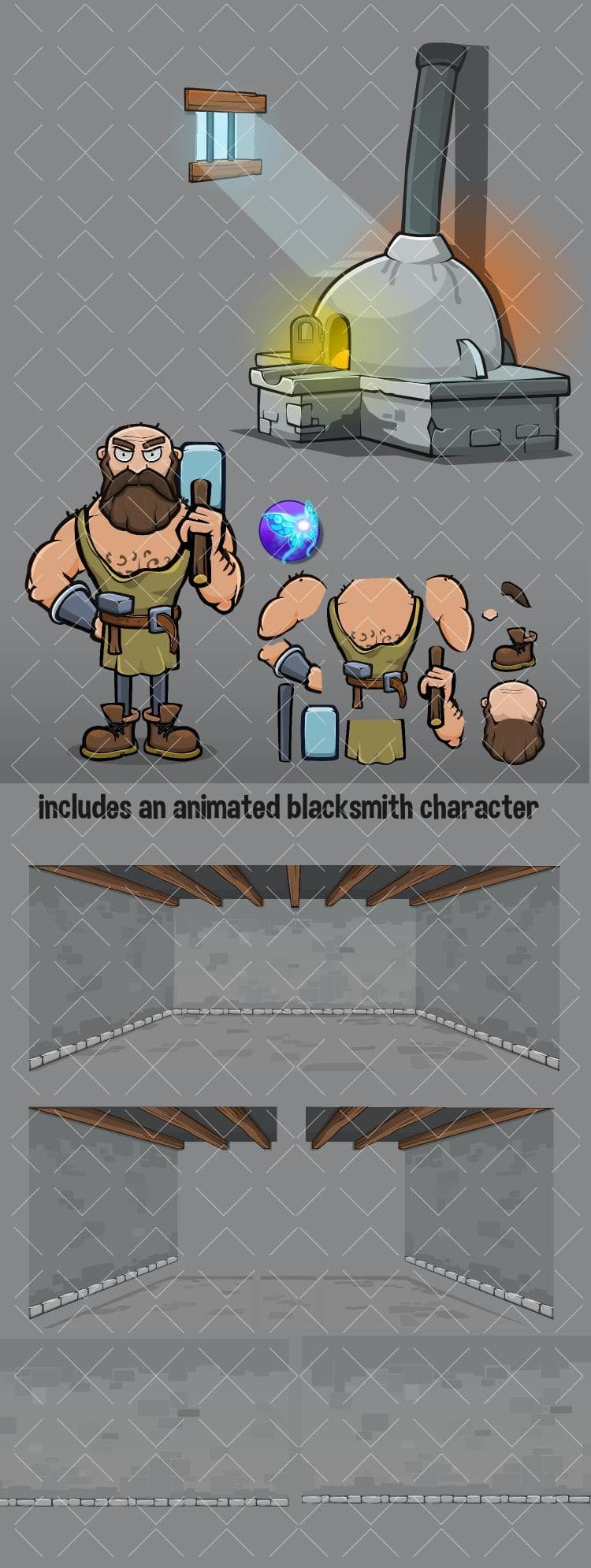Forge scene creation pack