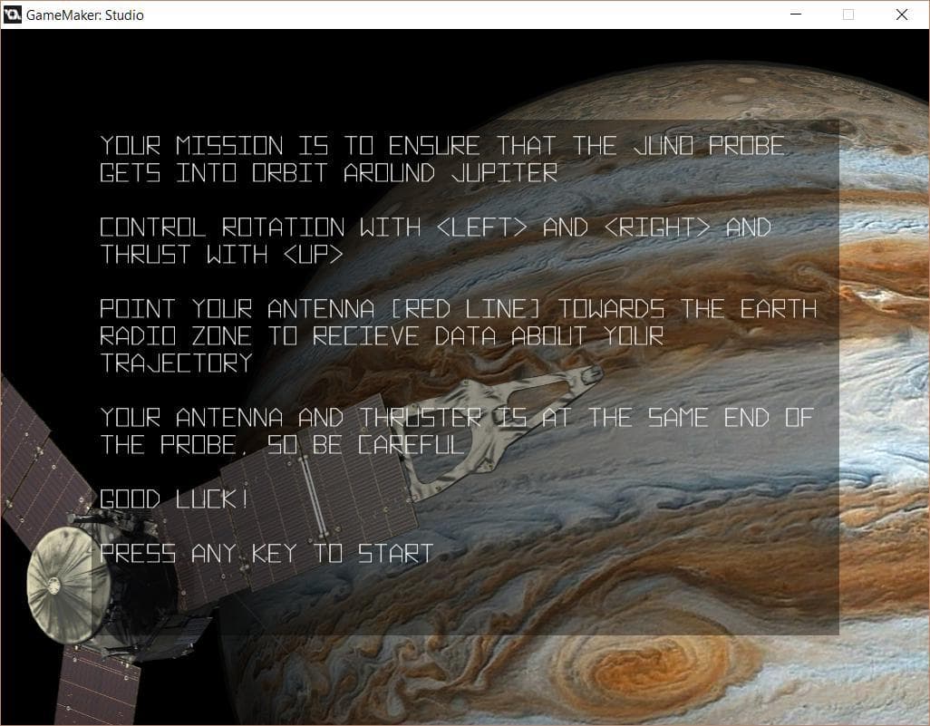 Juno orbit challenge