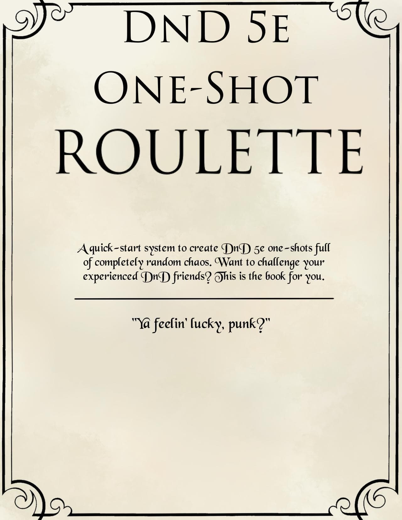 DnD 5e Module: Roulette!