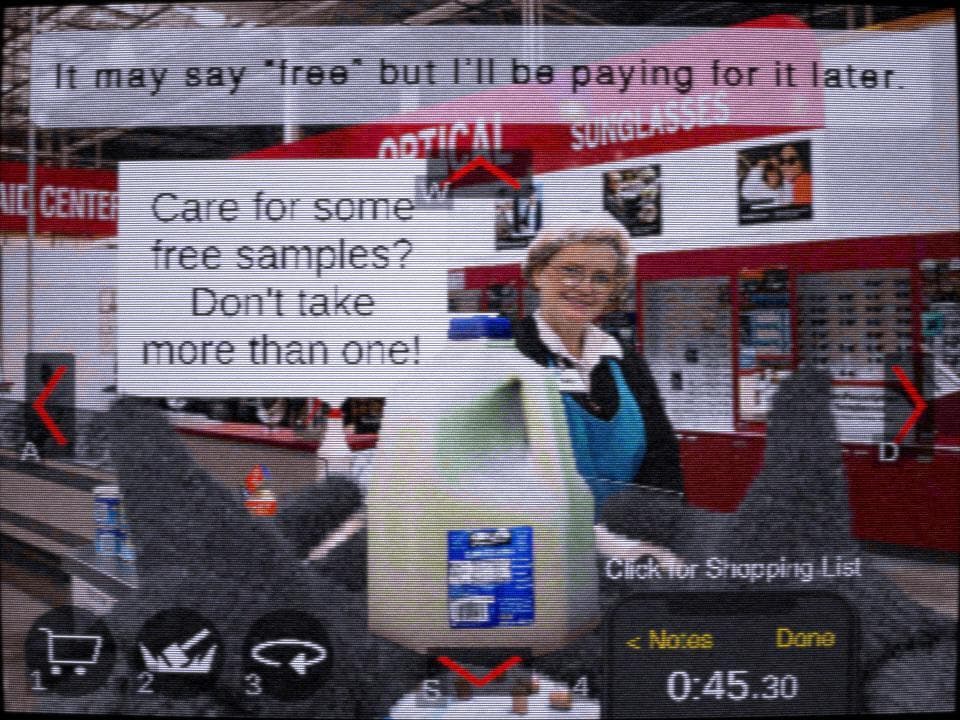 Trapped in Costco